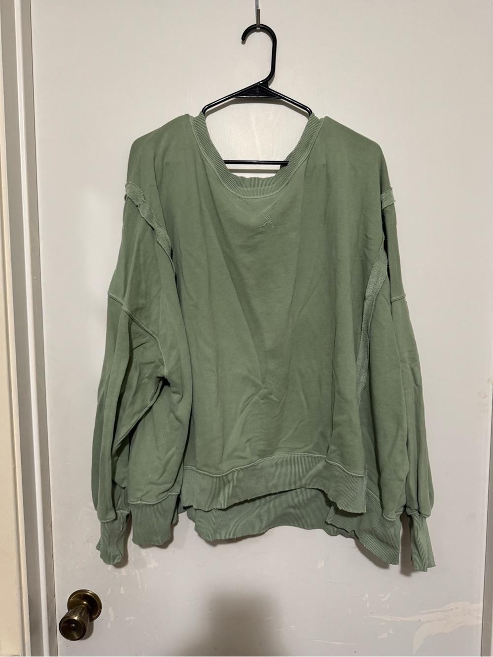 American Eagle Outfitters Olive Green Crewneck Sweatshirt
